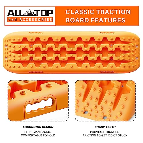 2PCS Recovery Traction Boards 3rd Gen (Orange)
