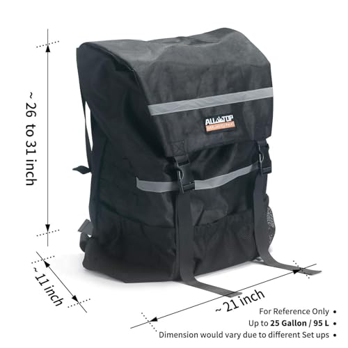 Spare Tire Trash Bag - Carbon Black