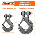 Forged Steel Winch Hook - 13,500 Lbs-3