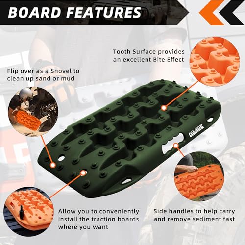 2Pcs Recovery Board Mini, 3rd Gen (Army Green)