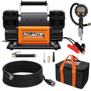 Air Compressor Kit Dual Cylinder - w/ Digital Pressure Gauge 12.35 ft³/Min - 12V DC-4