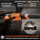 Kinetic Recovery Rope Kit w/ 2 Soft Shackles - 1.5in x 30ft - 83000Lbs - Black-4