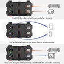 Portable Battery Box w/ Build-in Ports & Plugs, Battery Not Included-4