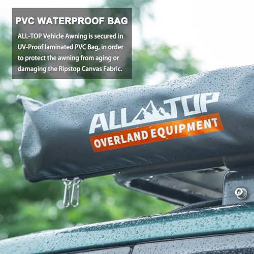 Rooftop Vehicle Awning - 4.6ft x 8.2ft