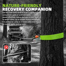 Tree Saver, Winch Extension Strap - 3in x 8ft - 32,000 Lbs（Green）-4