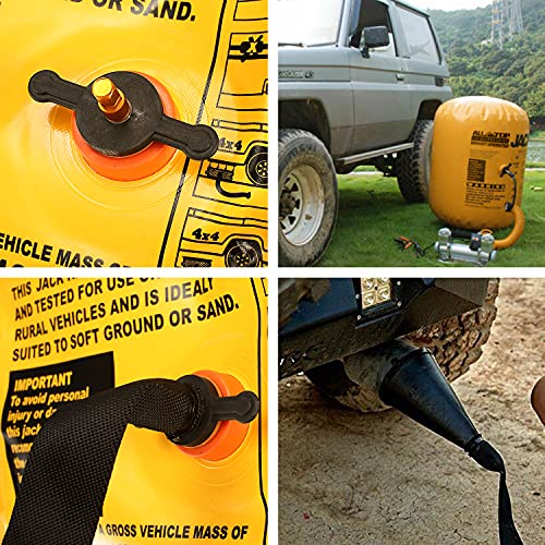 Off-Road Exhaust Air Jack - 8,800 Lbs - 31 inch Lift Height