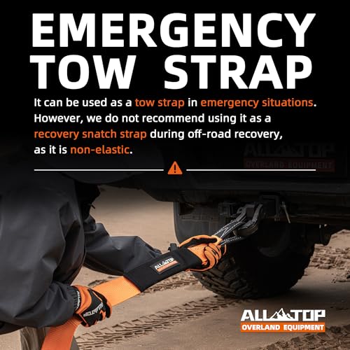 Tree Saver, Winch Extension Strap - 3in x 8ft - 32,000 Lbs