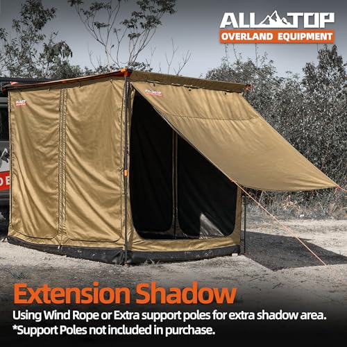 Awning Room with Floor 8.2' x 10' - Silver Coating