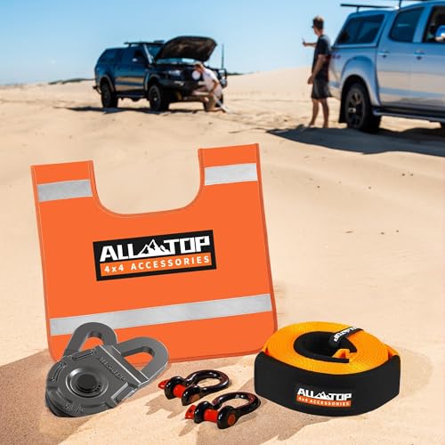 Safety Winch Cable Damper - Reflective - Orange