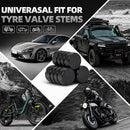 ALL-TOP Tire Valve Stem Cap Kit(5 Valve caps / Black)-6