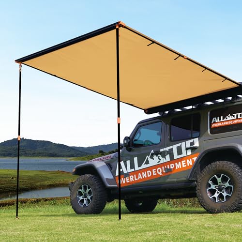 Rooftop Vehicle Awning - 4.6ft x 8.2ft