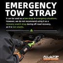 Tree Saver, Winch Extension Strap - 3in x 8ft - 32,000 Lbs（Green）-6