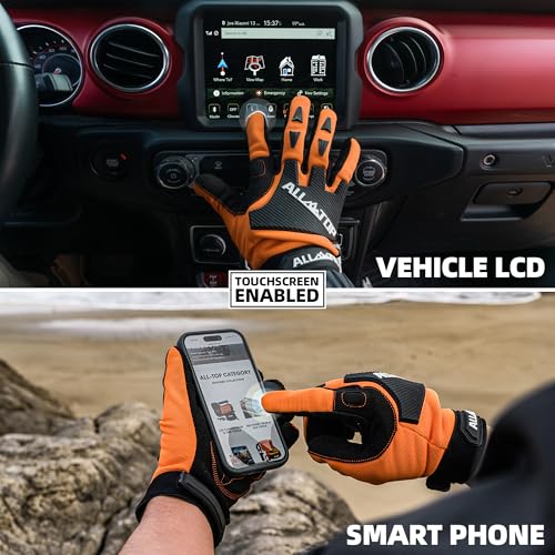 ALL-TOP 4x4 Work Gloves Orange