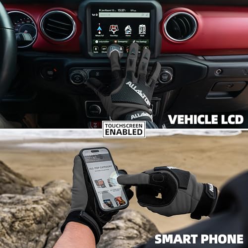 ALL-TOP 4x4 Work Gloves Grey