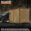 Awning Room with Floor  6.6' x 8.2' - Black Coating-8