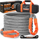 Kinetic Recovery Rope - 1in x 30ft - 48,000 Lbs - Gray-7