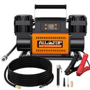 Air Compressor Kit Dual Cylinder w/LCD Control Panel -150PSI - 12.35 ft³/Min - 12V DC-7