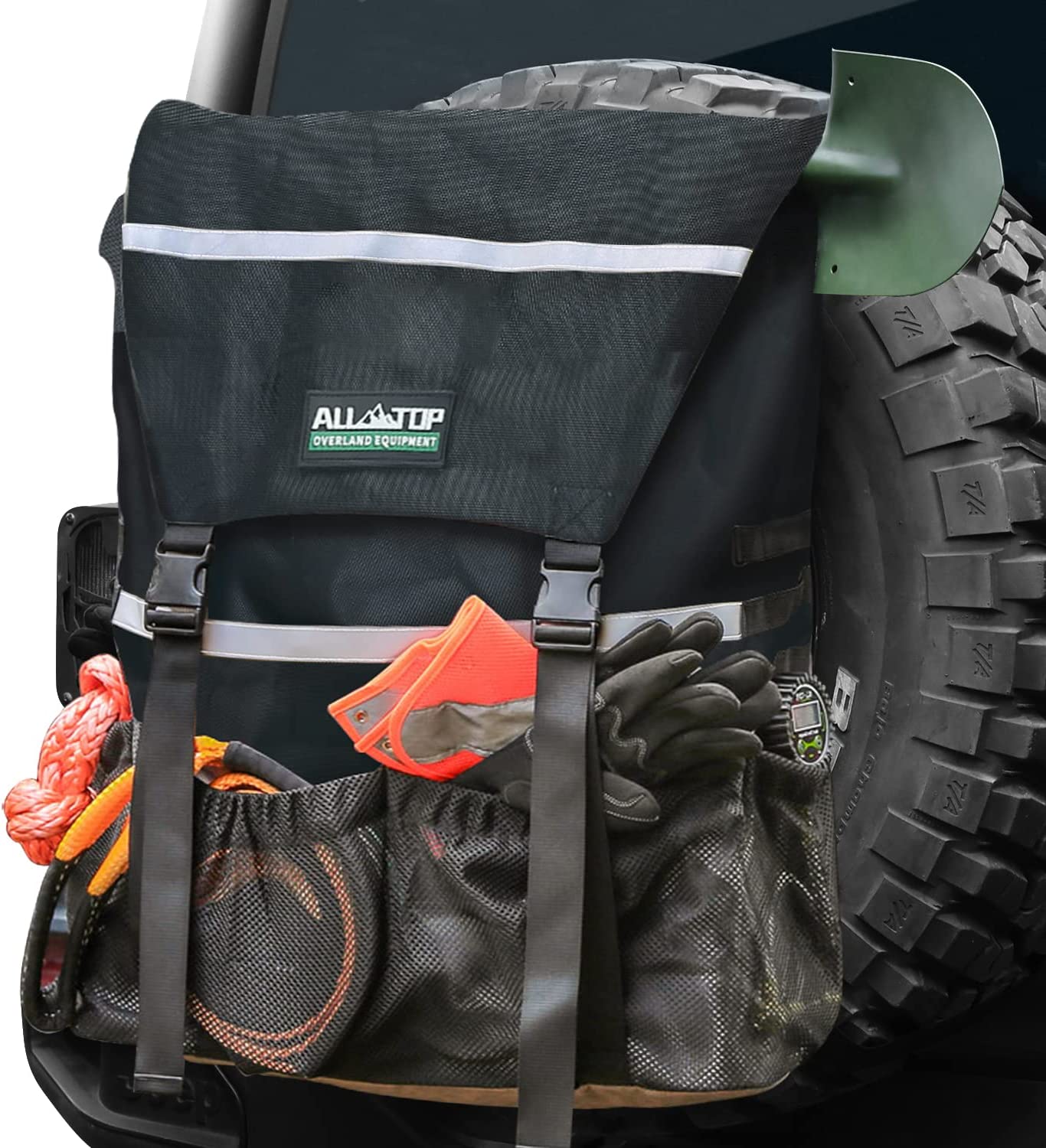 Spare Tire Trash Bag - Carbon Black