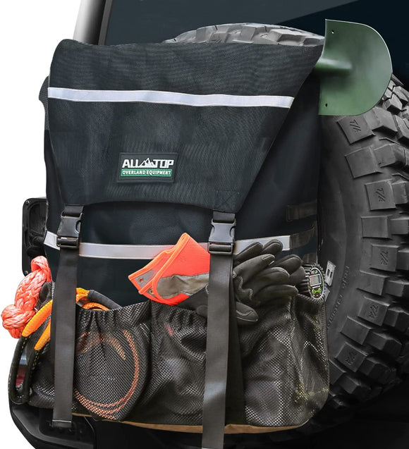 Spare Tire Trash Bag - Carbon Black